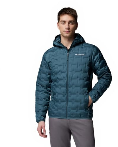 Columbia Delta Ridge 2 Doudoune à capuche pour hommes - Bleu Everblue - Taille XL