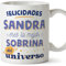 MUGFFINS Tazas Personalizadas para SOBRINA - En Español - Mejor del universo - 11 oz / 330 ml - Regalo personalizable original y divertido