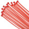 sourcing map 100PCS Cable Zip Ties 13.5 Inch, Self-Locking Nylon Wire Ties with 50 lbs Tensile Strength for Indoor and Outdoor, Red