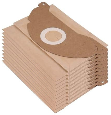 EMCFBFJ Lot de 10 Sacs d'aspirateur en Papier compatibles avec Karcher 6.904-322.0 MV2 WD2 A2003 A2004