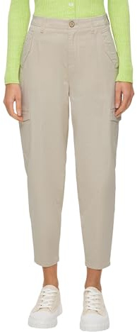 s.Oliver Relaxed: Hose mit Super High Waist
