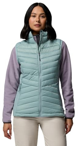 Columbia Women's Powder Pass III Hybrid Vest, Puffer Vest Body Warmer