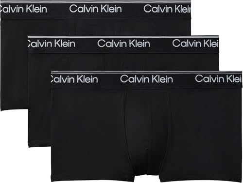 Calvin Klein Men's Low Rise Trunk 3pk Lv00nb4409 Low Rise Trunk (pack of 3)
