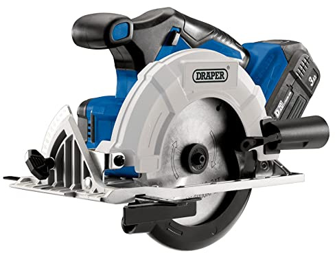 D20 20V Brushless Circular Saw with 3Ah Battery and Fast Charger