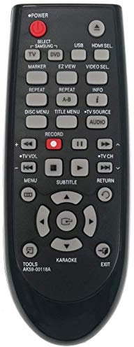VINABTY Telecomando AK59-00118A per Samsung lettore DVD DVD-D530K