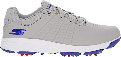 Skechers Torque - Zapatos de Golf Impermeables para Hombre, Suela Gris y Azul, 44 EU