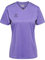 hummel Damen Hmlauthentic Pl Jersey S/S Woman T-Shirt, Dahlia Purple/Asphalt, L EU