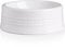 Sweejar Gradient Dog Bowl, Ceramic Dog Food Dish for Large Dogs and Large Cat, Porcelain Pet Bowl for Food and Water 32 oz (White)