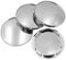 Capuchons de Moyeu,Central de Roue de Voiture,Bouchon de Jante,Couverture Universelle de Jante de Pneu de Véhicule ABS,Capuchons Centre Moyeu,Plastique ABS Cache-Moyeu,OD 56mm ID 52mm,4 Pièces