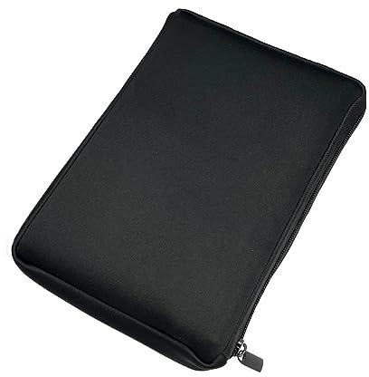 AF-WAN Custodia per libri in neoprene con cerniera, adatta per la protezione Fourth Wing Hardcover Book a casa, all'aperto e in viaggio (nero)