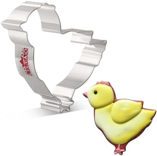 LILIAO Chick Cookie Cutter, 2.9 x 3.5 inch, Stainless Steel