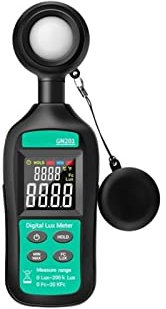 Lichtmeter, Beleuchtungszeige, digitaler Beleuchtungszähler, Handheld-Beleuchtungszähler, Hand-Umgebungstemperaturmessgerät, für die Kultivierung und Messung von Zimmerpflanze