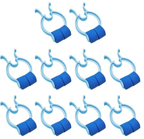 10 pinzas nasales para natación, pinzas nasales de plástico, pinzas para la nariz para buceo libre, pinzas nasales para natación, accesorios de natación