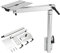 KJZQXYX Abnehmbares Tischbein, Wohnmobil-Zubehör, abnehmbar, höhenverstellbar, 360 Grad drehbar, Tischgestell aus Aluminiumlegierung, Laptop-Tischbein
