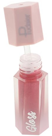 Baluue Lipgloss Lippenstain Langanhaltender Lippenstift Lippenstiftglanz Lippenstiftpflege Lippenstiftfarbe Sachen für Mädchen Lippenglasur Lippenbalsam Einfache Lippentönung flüssig Rosa