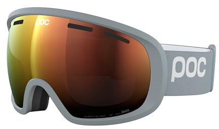 POC Fovea Skibrille – All-Mountain Ski & Snowboard Goggles, Belüftet, Weiches Gesichtspolster & Große Sicht