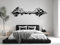 VAILLA Berge Wanddeko, Wandbild aus Holz, Wand deko in Schwarz Gold, 3D Bilder, Wandbilder Home Wall Art Dekoration, Wandaufkleber, Moderne Deko, Bilder für Zuhause Schlafzimmer, Wohnzimmer (Berge 19)