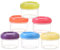 Nivalora 6PCS Mini Plastic Storage Containers with Lids – Small Clear Boxes for Beads, Crafts, Office Supplies – Stackable, Reusable, Durable Organizer Jars for Home, Travel, DIY Projects