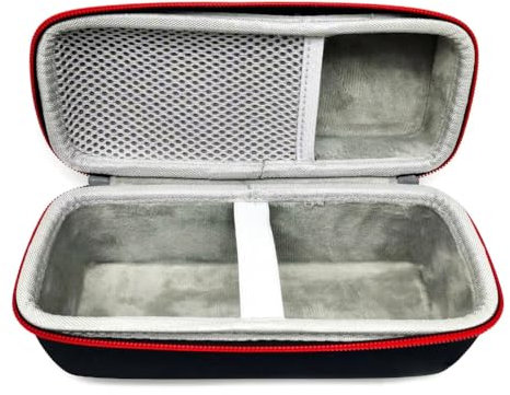 Custodia rigida per altoparlante JBL Flip 4, impermeabile, custodia protettiva per JBL Flip 4, con cinturino da polso e fascia elastica interna, borsa da viaggio antiurto, colore nero