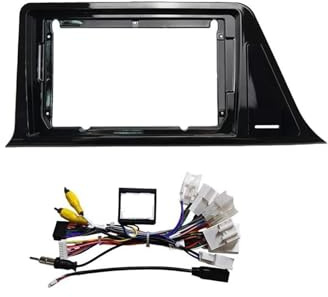 Für Toyota Für CHR Für Izoa 2016 + 9 10,1 Zoll Auto Rahmen Blende Adapter Android Radio Dash Fitting Panel Kit(9 HIGH Cable Canbus)