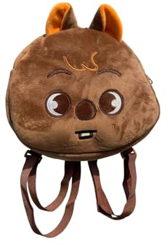 SKZoo Plüsch Rucksack K-pop Schulrucksack Wolf Chan/Leebit/Dwaekki/Jiniret/Quokka/Bbokari/Puppym/Foxi.ny Schulranzen Laptop Rucksack Schule Lässig Daypack Backpack für Fans