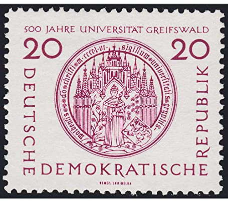 Goldhahn DDR Nr. 543 postfrisch ** Universität Greifswald Briefmarken für Sammler