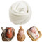Coberllus Neugeborenen Babyfotografie Props Kostüm Jungen Mädchen Baby Fotografieren Fotoshooting Set Stretch Knitted Decke Swaddle Wrap (Weiß)