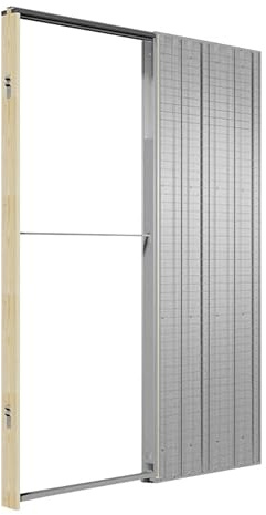 Controtelaio a SCOMPARSA per porta scorrevole interno muro - Misura 80x210 - AMMORTIZZATO