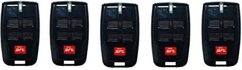 5 x BFT Mitto B RCB04 R1 Telecomando originale (4 canali) 433,92 MHz Codice Rotolare