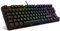 TECWARE Phantom RGB 88 UK-Layout (QWERTY) Mechanische Tastatur, roter Schalter