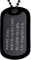 FaithHeart Herren Dog Tag Anhänger mit Gravur Silikon Militär Erkennungsmarken für Herren und Männer