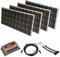 Solar Set 12 V Solaranlage Kit PV Inselanlage Wohnmobil Solarmodul Laderegler, Wattzahl:400W