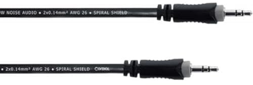 Cordial - ELEMENTS ES 0.5 WW, Cavo Bilanciato, Mini Jack TRS/Mini Jack TRS 50 cm