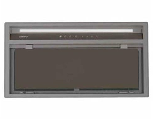 CATA Dunstabzugshaube GCX 53 SD, Energieeffizienzklasse A, Breite 53 cm, 750 m3/h, Touch Control, LED, Edelstahl/Grauglas