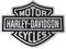 Harley-Davidson Aufkleber reflective H-D