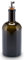 Juego de aceite y vinagre frasco de farmacia de cristal verde antiguo con boquilla de acero inoxidable para aceite y vinagre (Blanko 500 ml)