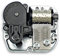 BinkeGG Music Box Spare Part Grey Wind Up Sankyo Musical Movement for DIY Music Boxes (65 Tunes Option) (La Vie En Rose)