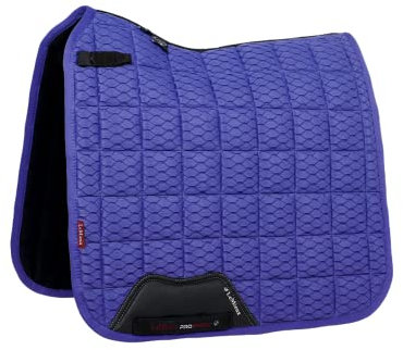 LeMieux Schabracke Carbon Mesh Air Dressage Blau - Dressur Full/WB - Blau