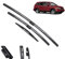 SCHAAN para Honda CRV CR-V 2007-2011 MK3 Limpiaparabrisas LHD Juego De Escobillas Limpiaparabrisas Delanteras Y Traseras Parabrisas Ventana 26+ 17 + 14 Limpiaparabrisas