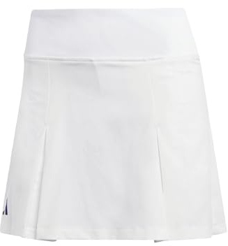 Adidas Damen Club Tennis Pleated Skirt, White, M