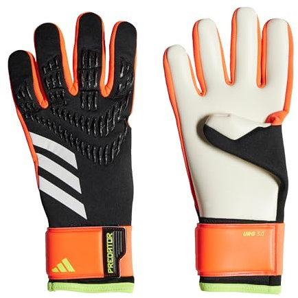 Adidas League Predator Torwarthandschuhe, Unisex, Schwarz/Sonnenrot/Sonnengelb, 7