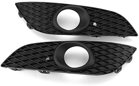 Nonuin Rejilla Luz Antiniebla para Vauxhall para Opel para Astra H 2007-2012 1400409 1400410 ABS 2 Uds. Parrilla De Luz Antiniebla Delantera para Coche