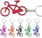 PLABBDPL 10 Pezzi apribottiglie da bicicletta portachiavi apribottiglie da bicicletta apribottiglie da birra in lega di zinco portachiavi per feste, matrimoni, bar (colore casuale)