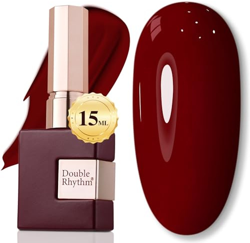 Double Rhythm Gel Nail Polish 15ml Pure and Transparent Same Color Same Bottle Gel Polish for Art Manicure DIY Salon