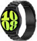 Anlinser No Gap Strap Compatible with Samsung Galaxy Watch 7/6 - 20mm Metal Band for Galaxy Watch FE/6 Classic/5/4 - 44mm/40mm, Black