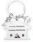 Porte Clef Personnalisable Maison - Idée Cadeau Original Pour Couple et Crémaillère