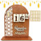 Ramadan Kalender, Eid Mubarak Kalender, Ramadankalender Kinder, Ramadan Kalender 30 Tage Countdown, DIY Ramadan Dekoration aus Holz, Countdown Kalender Ornament Ramadan Geschenke für Kinder