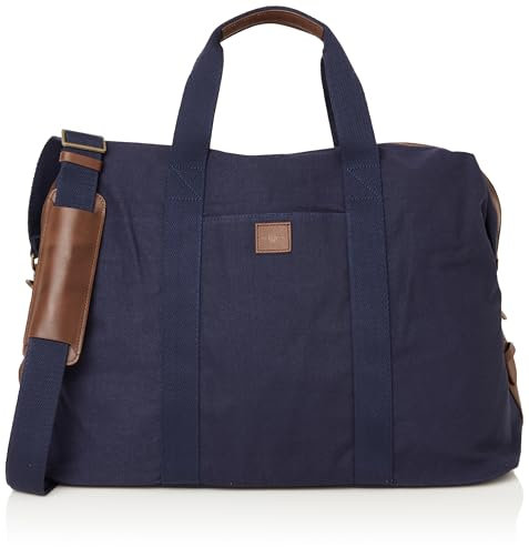 GANT Unisex Canvas Duffle Bag, Marine