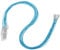 sourcing map 10pcs 24 Inch Waxed Necklace Cord, Bulk Necklace String with Clasp 1.5mm Waxed Leather Cord Rope for Jewelry Making DIY Bracelet Pendant,Peacock Blue