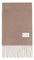 Marc O'Polo Scarf, woven wool, skinny extra-lon shaded brown melange - OSO